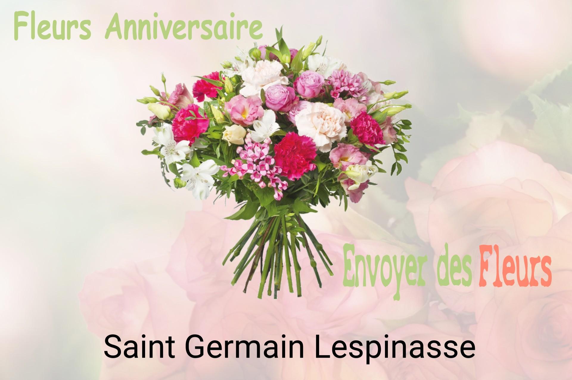 Bouquet de fleurs d’anniversaire livré à Saint-Germain-Lespinasse