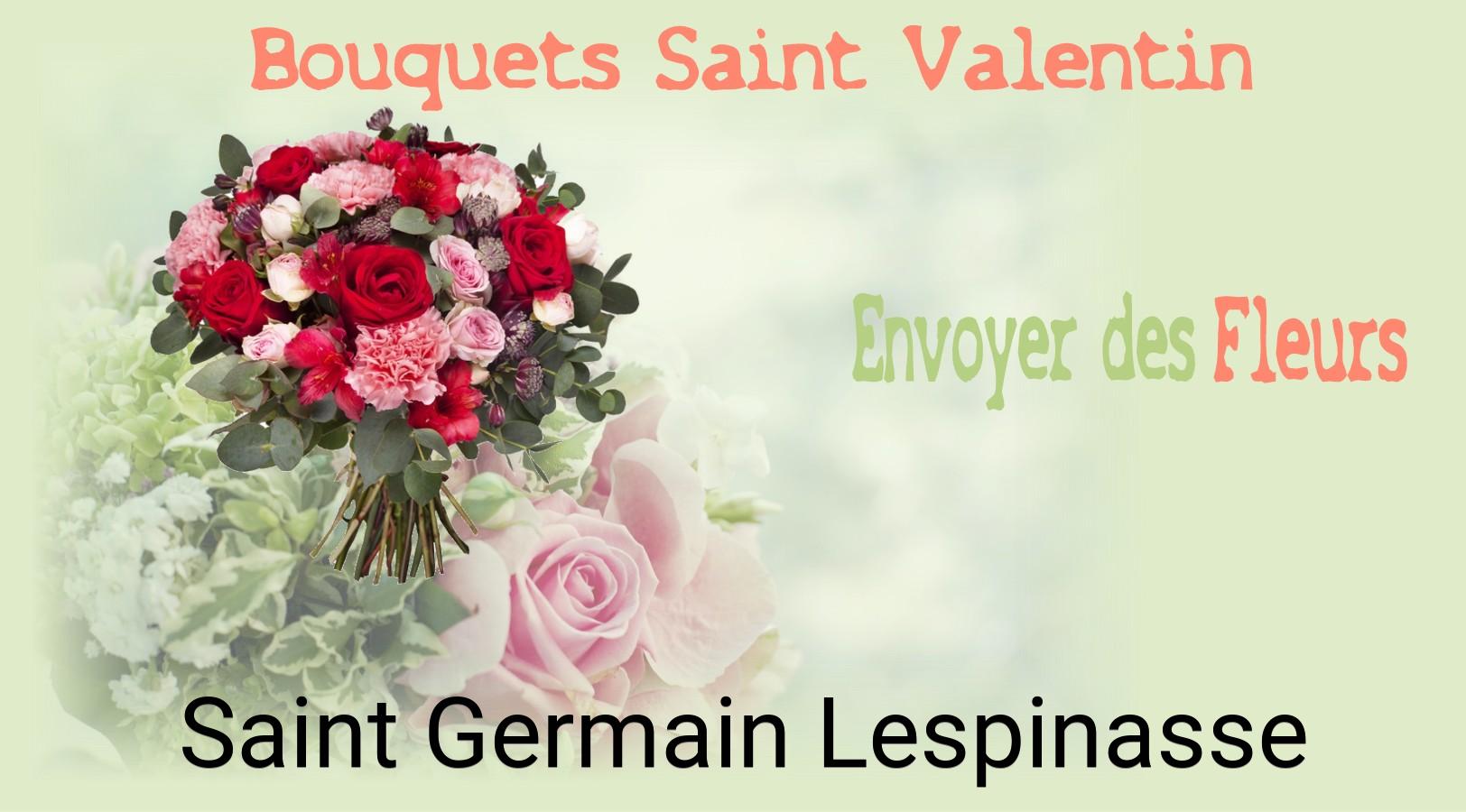 Roses de Saint-Valentin livrées à Saint-Germain-Lespinasse